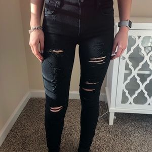 Agolde black jeans